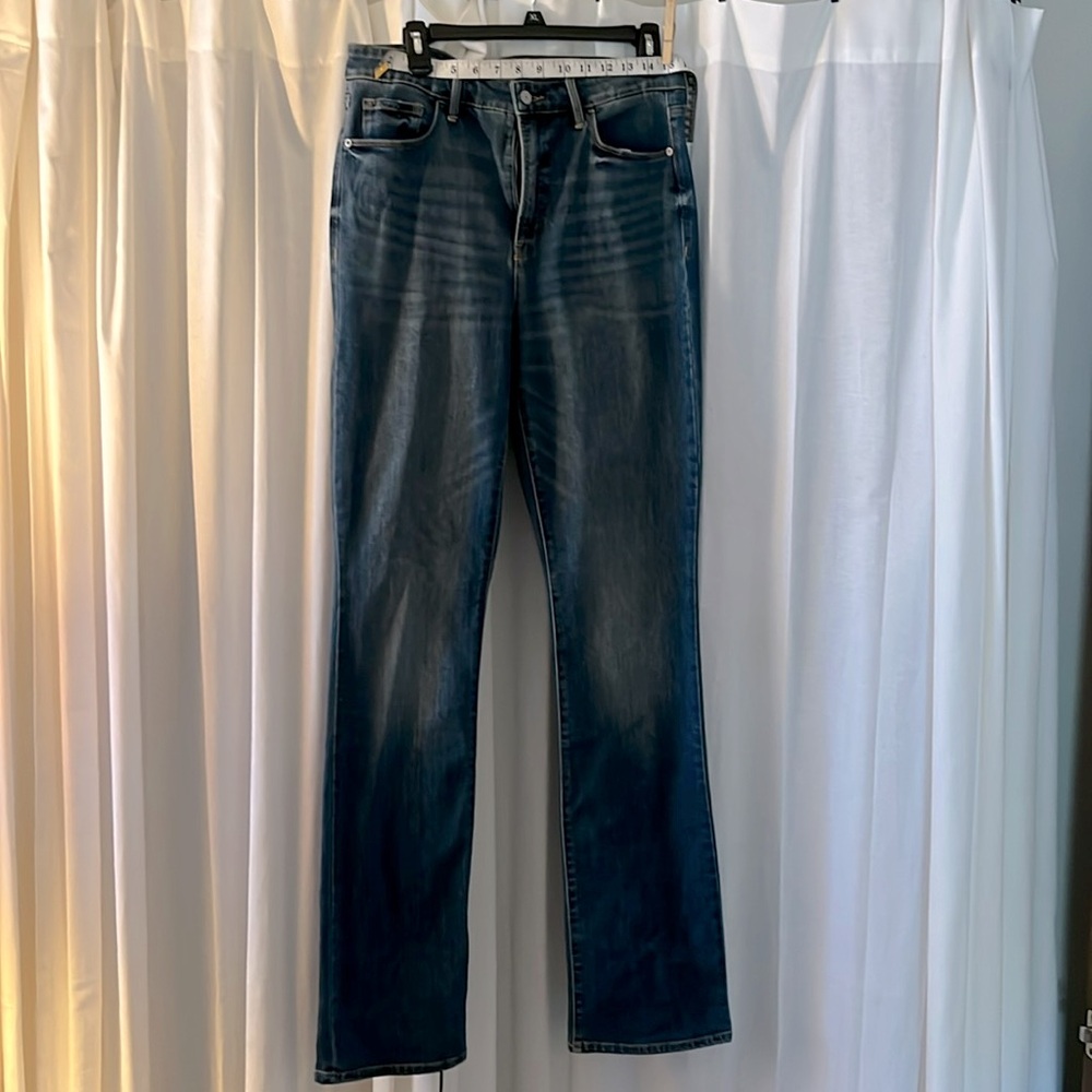 Old Navy High Rise Kicker Boot Cut Jeans with Secret Slim Pockets